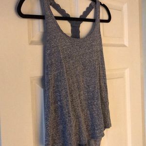 Lace back tank